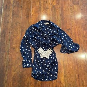 Paco rabanne palm tree dress